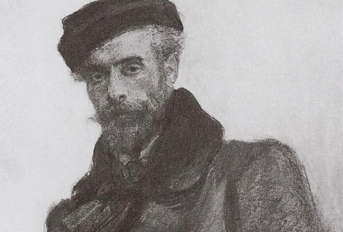 俄罗斯杰出的肖像画家瓦伦丁·亚历山德罗维奇·谢洛夫素描作品欣赏