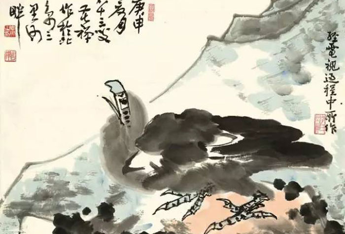 李苦禅大师国画作品欣赏