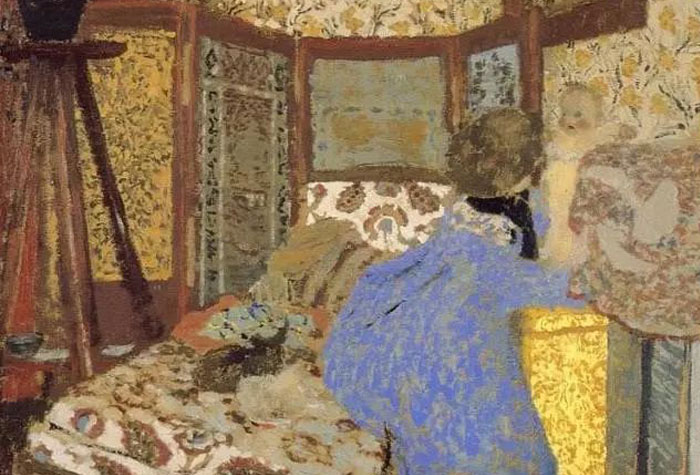 法国画家维亚尔·爱德华作品欣赏，古典优美，宁静和谐