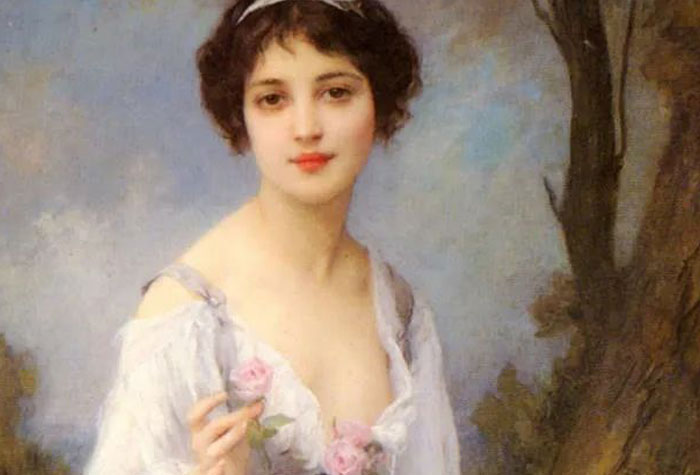 法国画家查尔斯油画作品欣赏，笔下的仙女，风华绝代
