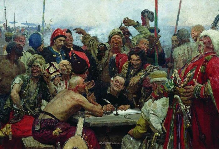 俄国画坛的领军人物列宾，风俗画等作品精选 140幅