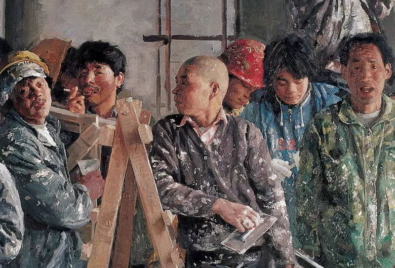 中国人民大学艺术学院原执行院长、教授徐唯辛油画作品