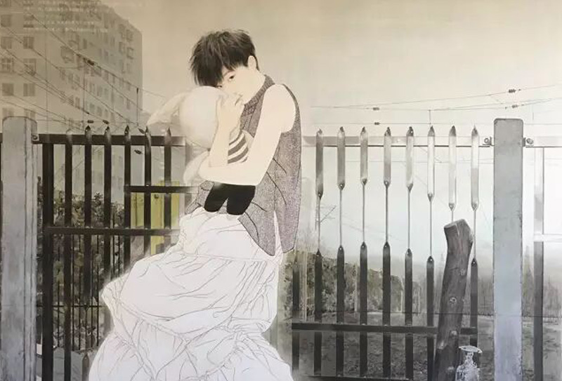 北京师范大学艺术与传媒学院副教授，硕士研究生导师王鹏国画工笔作品欣赏